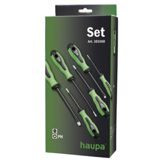 Haupa - Set odvijača 6 komada, 2xPH, 4xSL - H101560
