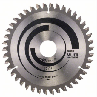 Bosch - List kružne testere Multi Material 165 x 30 x 2.4 mm; 42 - 2608640519