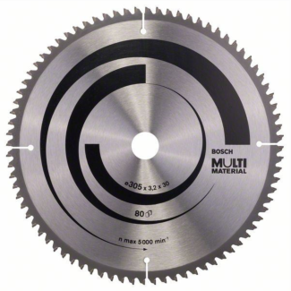 Bosch - List kružne testere Multi Material 305 x 30 x 3.2 mm; 80 - 2608640452