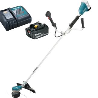 Makita Akumulatorski trimer DUR368AZ + Baterija 18V 3Ah BL1830B Brzi punjač DC18RC -DUR368AZ+BL1830B+DC18RC
