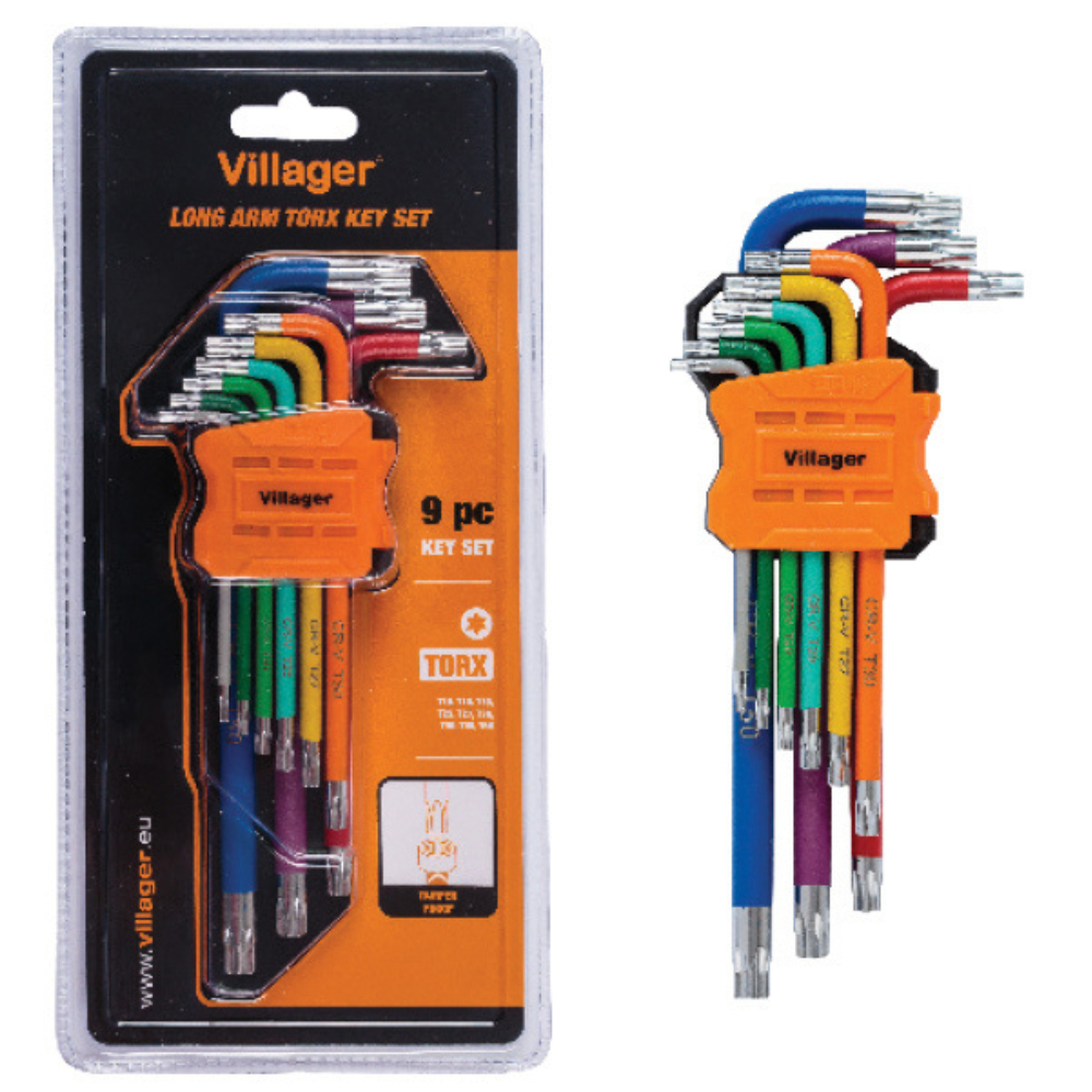 Villager - Set 9 komada torex ključeva T10-T50 - 059882