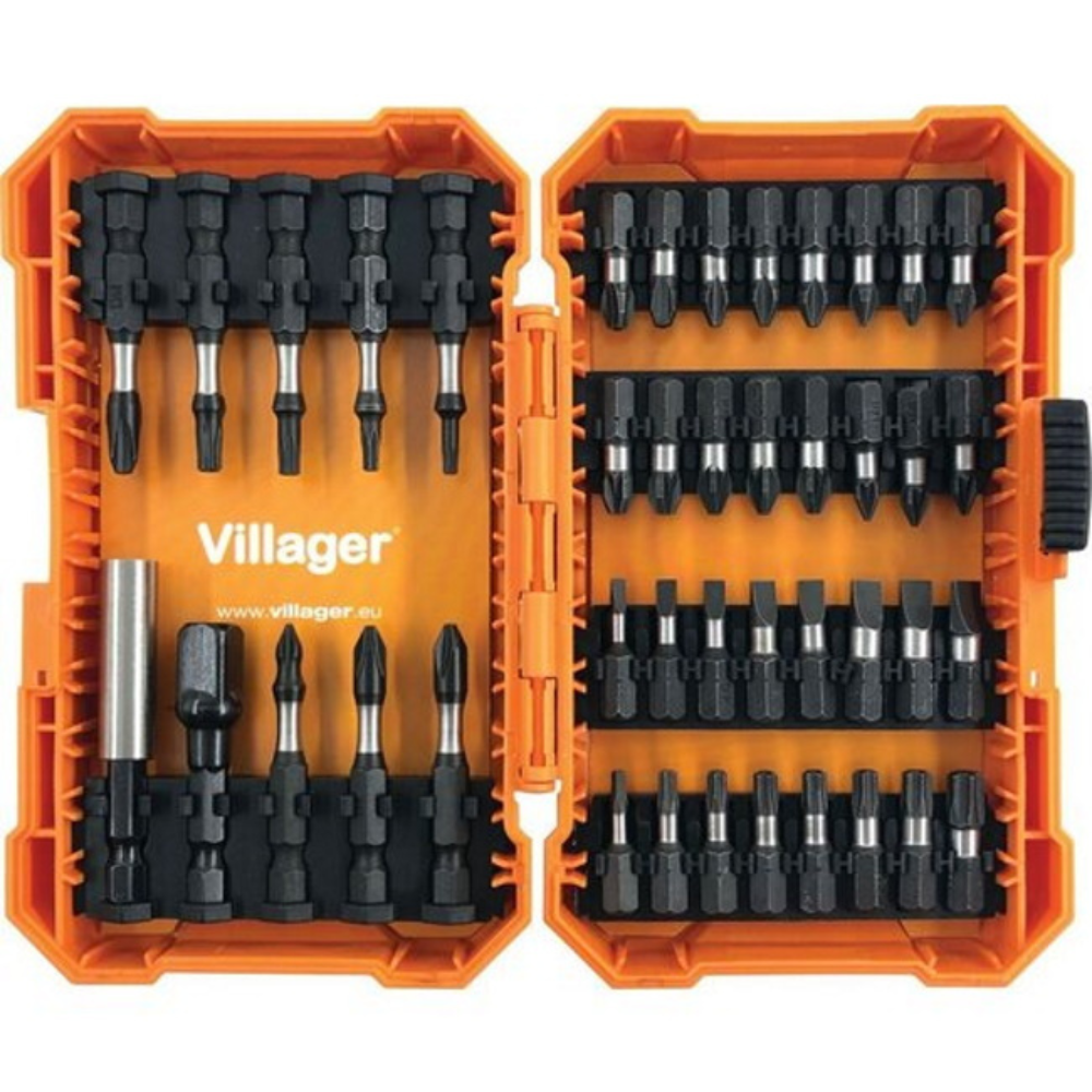 Villager - Set 42 komada - magnetni držač sa nastavcima - 59885