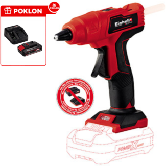 Einhell Akumulatorski pištolj za vruće lepljenje TE-CG 18 Li-Power X-Change-SOLO, 4522200