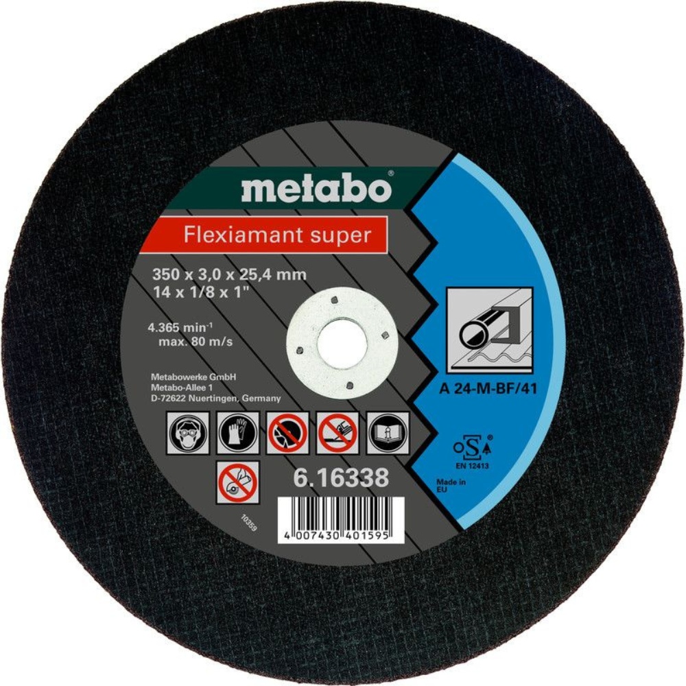 Metabo - Rezna ploča ø350x3x25.4mm čelik Flexiamant Super - 616338000