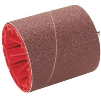 Wolfcraft - Brusni valjak sa trakom Ø 75 x 80 mm 8 mm - 2245000