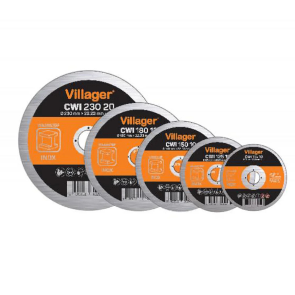 Villager - Rezna ploča za inoks CWI 115 x 1.0 mm - 059028