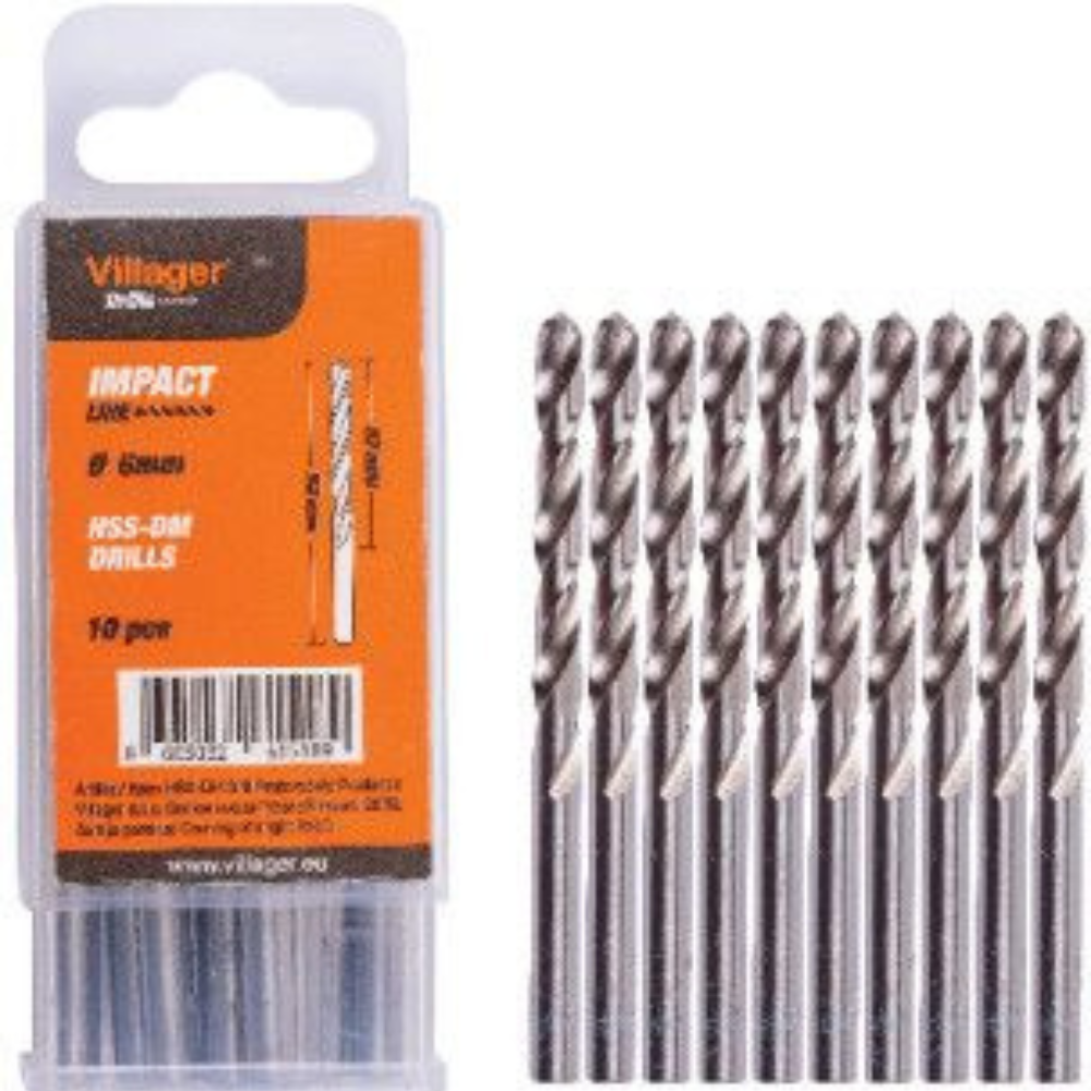 Villager - Burgija za metal Impact Line HSS-DM 4.5 mm 10/1 - 062688