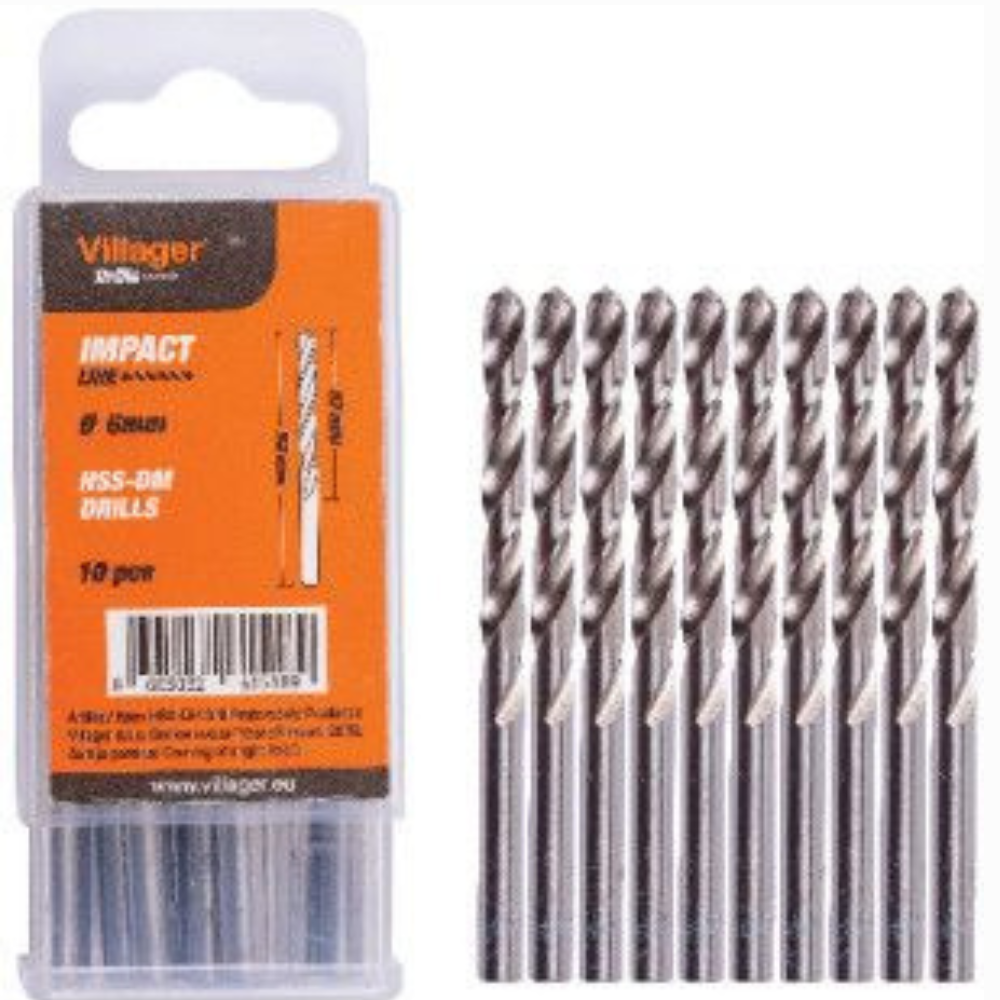 Villager - Burgija za metal Impact Line HSS-DM 2 mm 10/1 - 062681