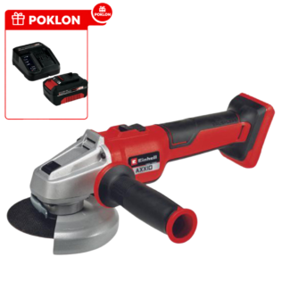 Einhell Akumulatorska ugaona brusilica AXXIO 18/150, 4431144 + poklon 3810000047