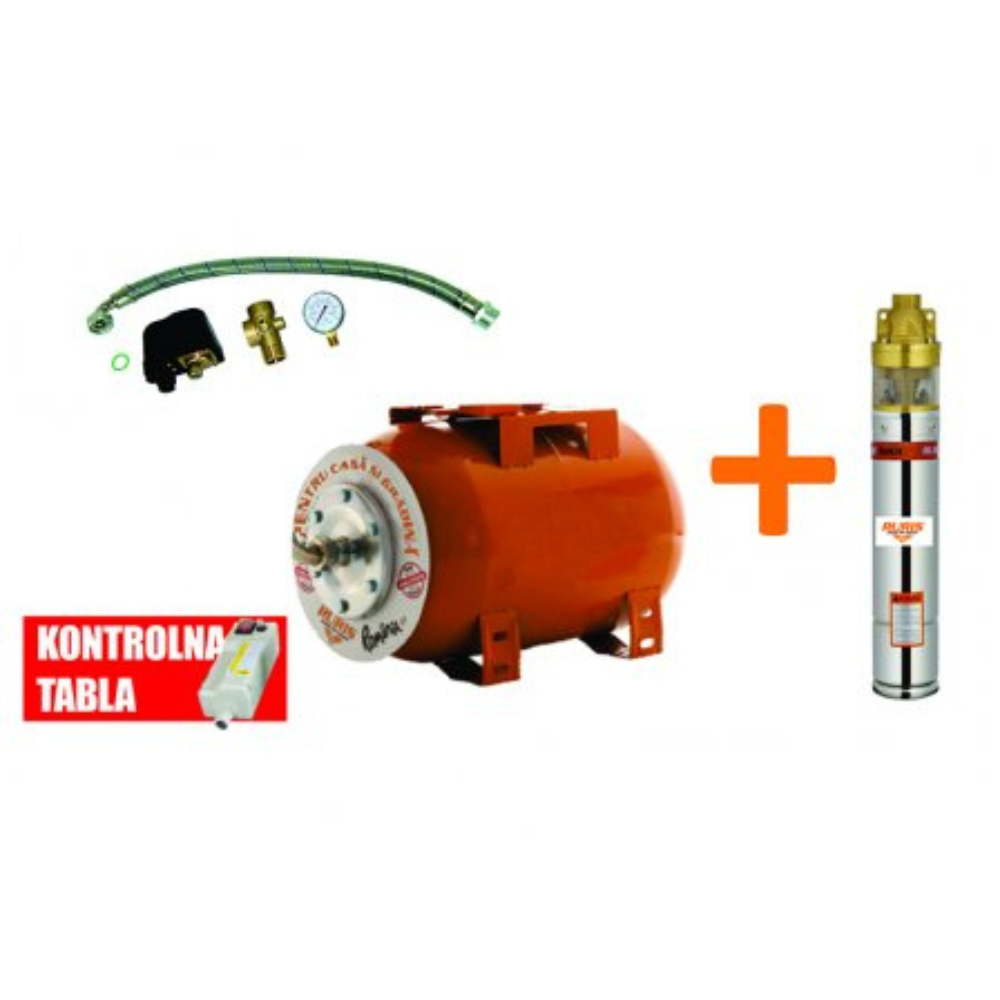 Ruris Vodena pumpa Hidropak set Dunarea 50 750W 50L, 9451