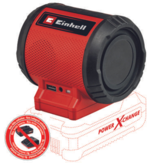 Einhell Akumulatorski radio TC-SR 18 Li BT - Solo, 4514150