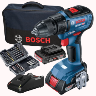 Bosch aku bušilica-šrafilica GSR 18V-50 + 43 delni set bitova