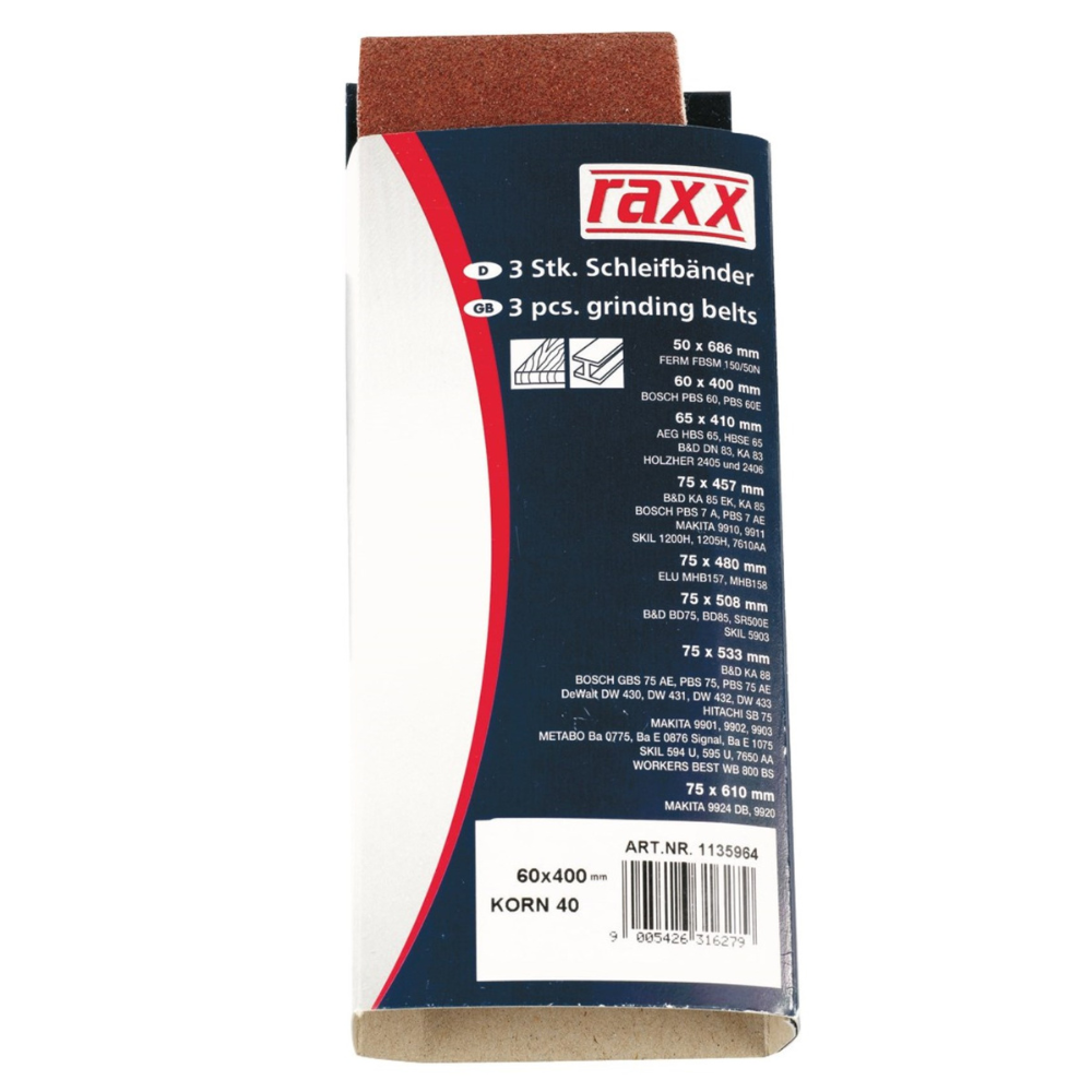 Raxx - Šmirgla 75x533 granulacija 80 - RAXX1135993