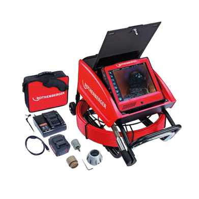 Rothenberger ROCAM 4 PLUS Kamera za inspekciju cevi 30 m kabl - 30 mm glava kamere, 1500002613
