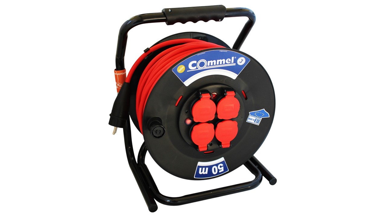 Commel Kablovska motalica H05RR-F 3G2.5/50m 320mm, 0932