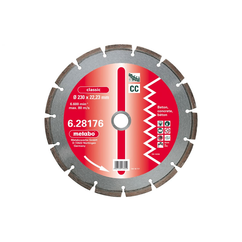 Metabo Dijamantski disk za armirani beton ø230x22.23 mm, 628176000