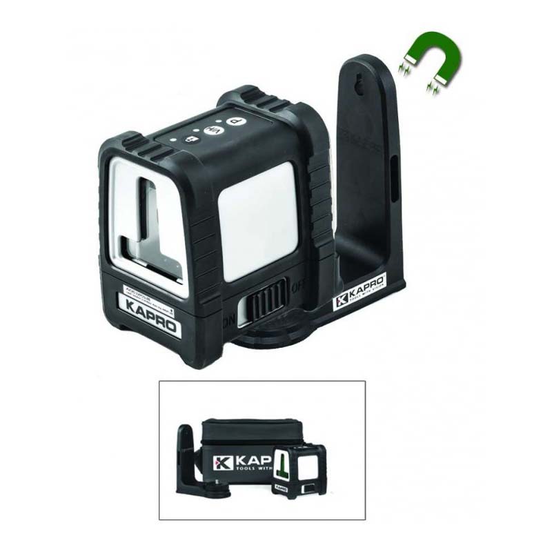 Kapro Laserski nivelator VHX 870G Prolaser sa zidnim "L" nosačem - zeleni, K870G