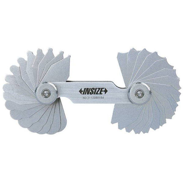 Insize Šablon za kontrolu radijusa 7. 5-15 mm, 4801-16