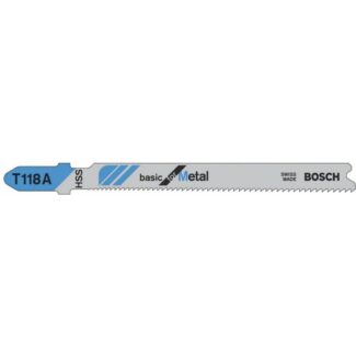 Bosch - List ubodne testere za metal 25 kom T 118 A - 2608638470