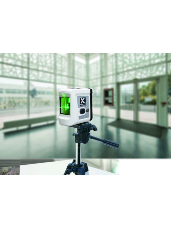 Kapro Laserski nivelator zeleni + stativ, K862GS