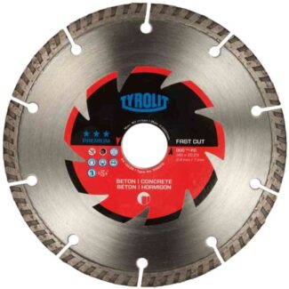 Tyrolit - Dijamantska ploča Turbo beton 125x2x22.23 - Premium - 598008