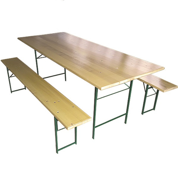 Green bay Baštenski set Stout - sto 220 × 80 + dve klupe 220 × 23, 056027