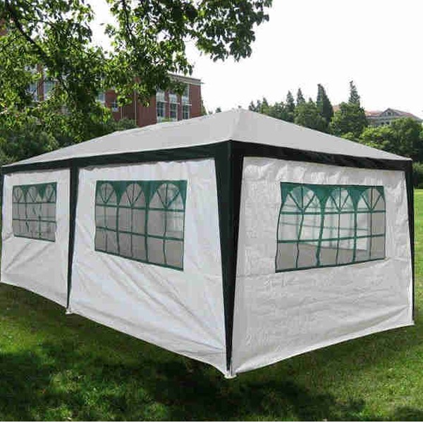 Baštenska tenda 3 x 6 m sa bočnim stranama, 41719