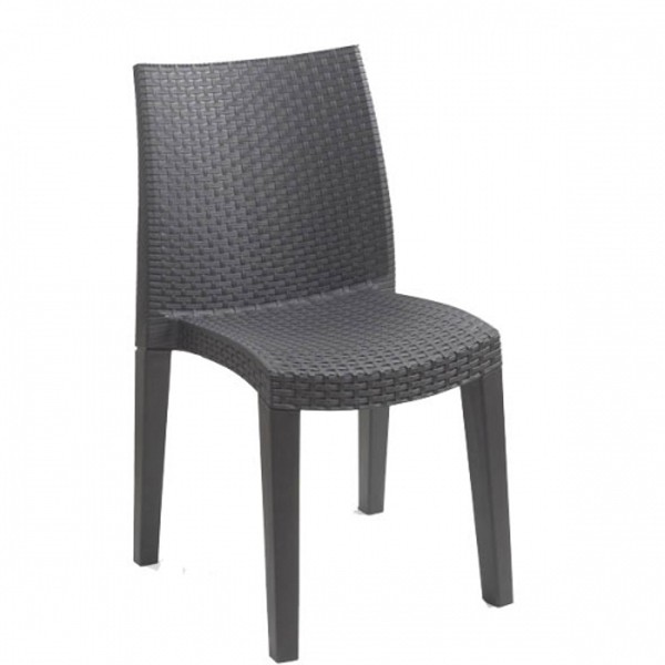 Baštenska stolica LADY - ANTRACITE, 037971