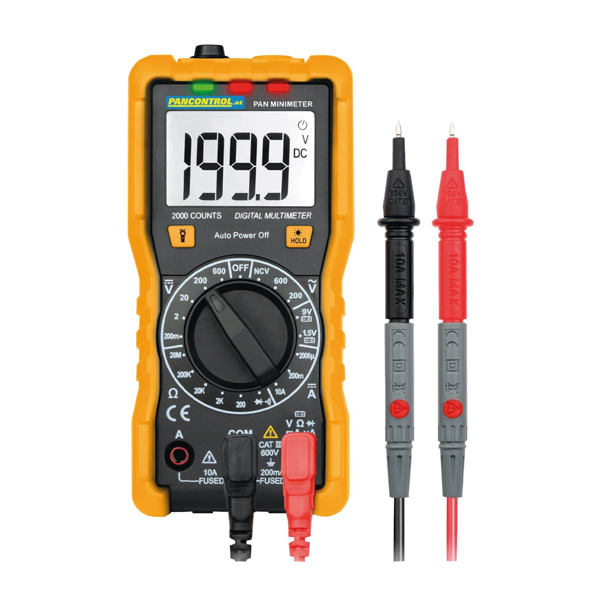 PANCONTROL Digitalni multimetar CAT III 600V, PAN 1259895