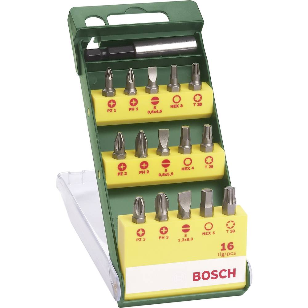 BOSCH - 16-delni set bitova odvrtača - 2607019453