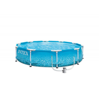 INTEX Bazen sa metalnim okvirom 3.05 x 0.76 BEACHSIDE, 066996