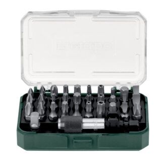 METABO - 32-delni set bitova sa adapterom i magnetnim držačem - 626697000
