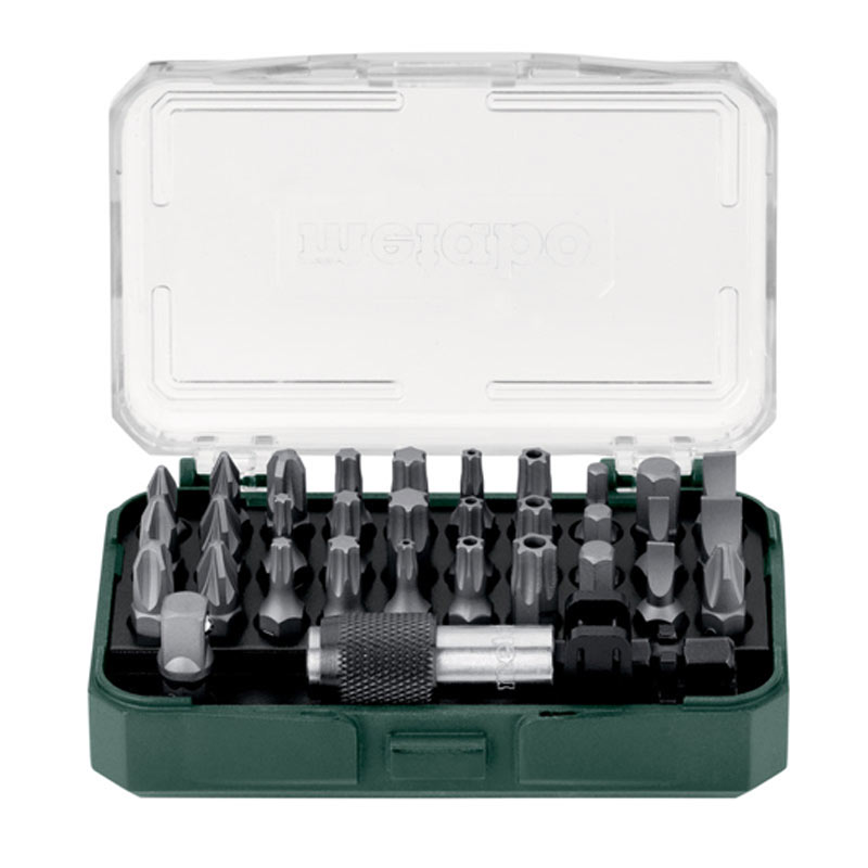 METABO - 32-delni set bitova sa adapterom i magnetnim držačem - 626697000