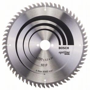 Bosch - List kružne testere Optiline Wood 250 - 2608640665
