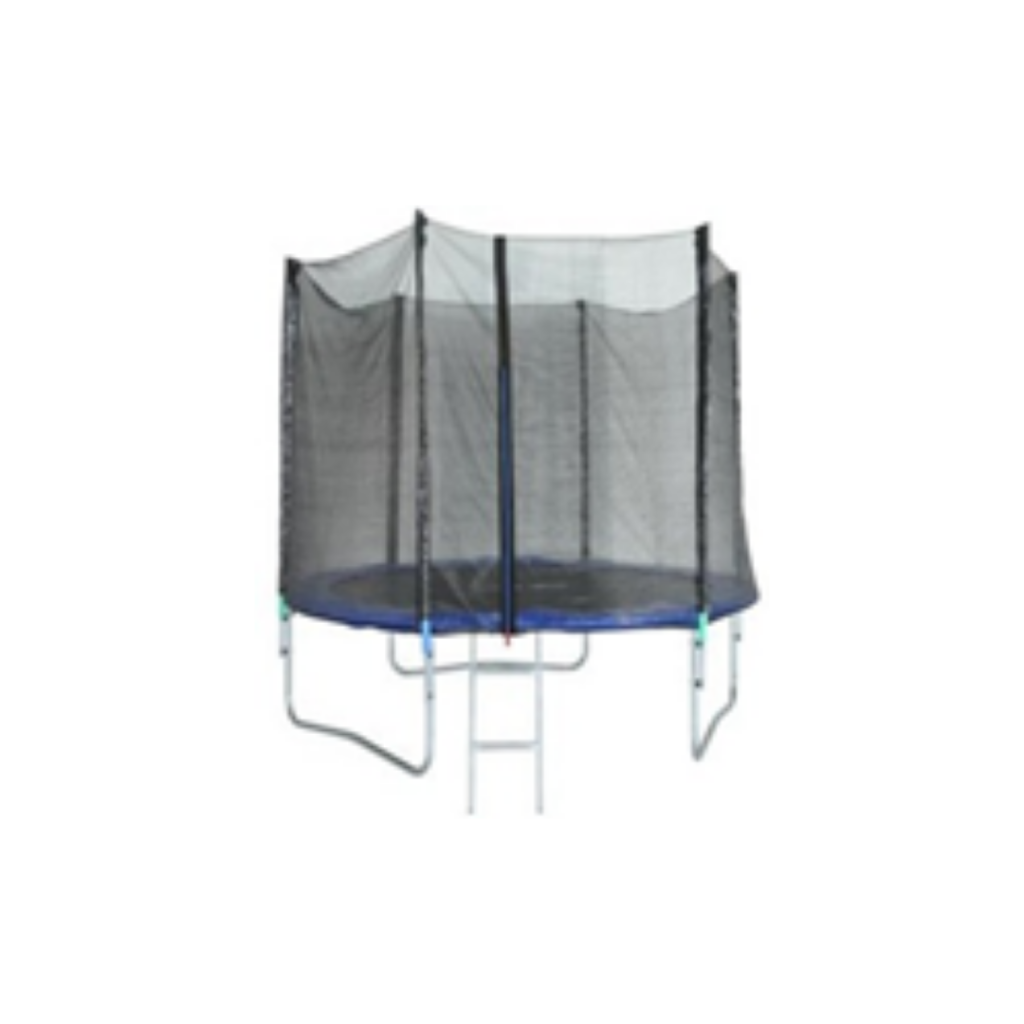 Trampolina sa sigurnosnom mrežom i merdevinama 10' 1610x450x240, 1112