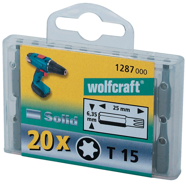 WOLFCRAFT - Bit nastavak PH 2, ( 20 )kom. - 1281000