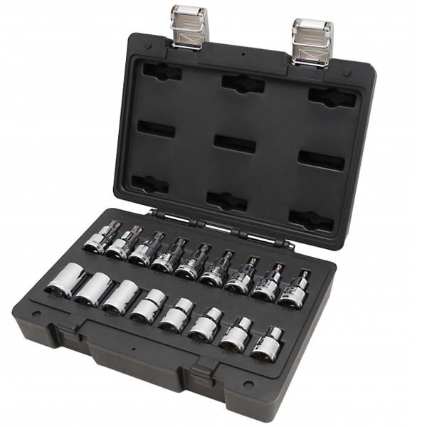 Beta, Gar. ključeva TORX E10-24 T20-T50 - 923E-FTX/C17