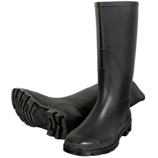 Albo Radne PVC čizme - Ginocchio crne, SLBR-45BB