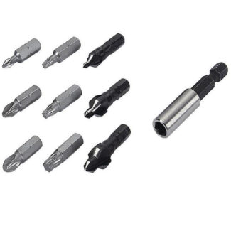 Wolfcraft - Set upuštača i bitova - 2542000