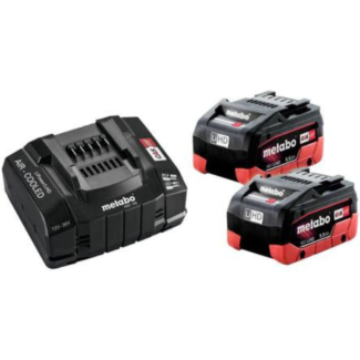 Metabo Basic SET 2x baterije LiHD 5.5 Ah SE + 1x brzi punjač ASC 145, 685190000