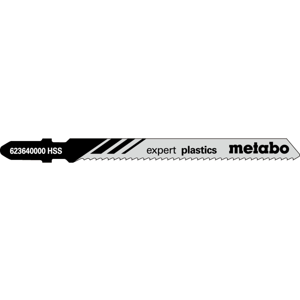 Metabo - List za ubodnu testeru "Expert plastics" sa T prihvatom, 74/2 mm, 5 kom - 623640000