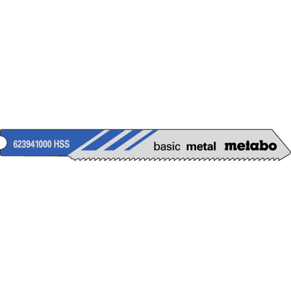 Metabo - List za ubodnu testeru za metal "Classic" sa U prihvatom, 52/1,2 mm, 5 kom - 623941000
