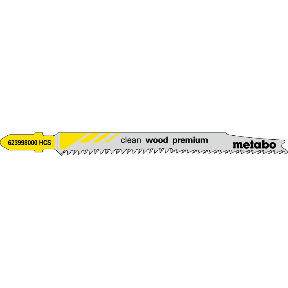 Metabo - List za ubodnu testeru "Professional" sa T prihvatom, 93/2,2 mm, 5 kom - 623998000