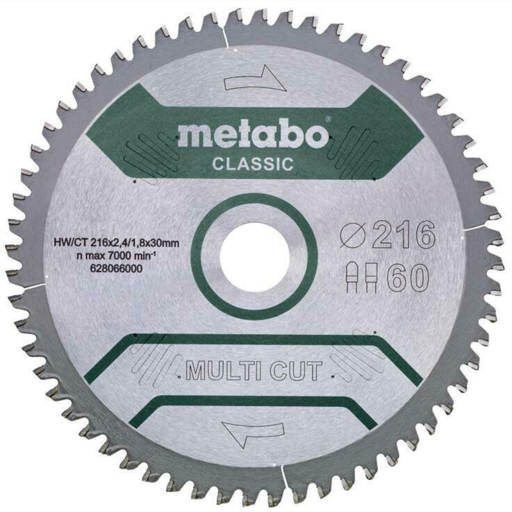 Metabo - List kružne testere "Multi cut - classic", 305x30 mm, Z80 FZ/TZ, 5°neg. - 628286000