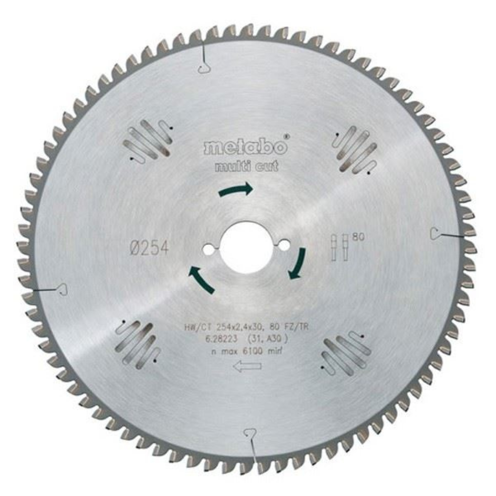 Metabo - List kružne testere "Multi cut - professional", 216x30 mm, Z60 FZ/TZ, 5°neg. - 628083000
