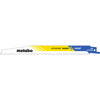 Metabo - List za univerzalnu testeru za drvo i metal "Pionier" 200 x 1,25 mm, 5 kom - 631915000