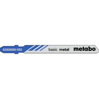 Metabo - List za ubodnu testeru "Classic" sa T prihvatom, 66/0,7 mm, 5 kom - 623636000
