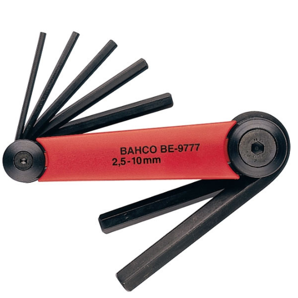 Bahco - Komplet imbusa na držaču - BE-9777B