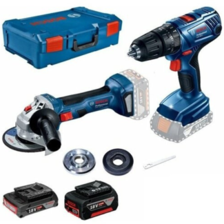 Bosch Set aku. alata GWS-180 Li + GSB 180-LI 18V, 1 x 4,0Ah, 1 x 2,0Ah + XL-Boxx, 0615990M36