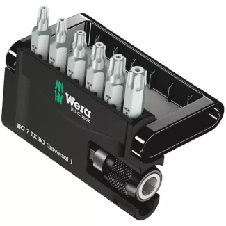 WERA - Set bitova TX BO UNIVERSAL 1, 7 kom - 05056158001